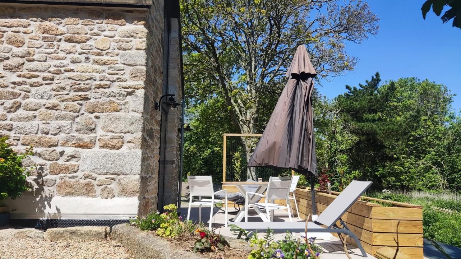 Villa Le Petit Moulin De Kerloroc Ploudalmézeau Exterior foto
